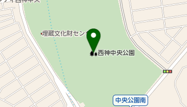 西神中央公園の地図画像