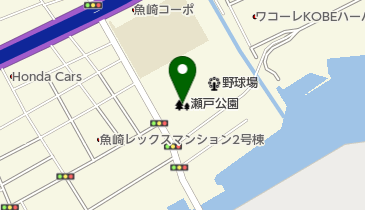 瀬戸公園の地図画像