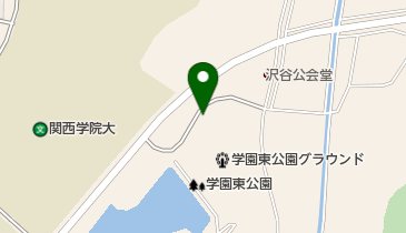 西公園の地図画像