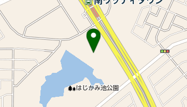 北摂3号公園の地図画像