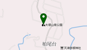 大塚山南公園の地図画像