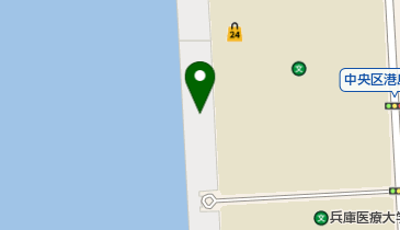 ポートアイランド西公園の地図画像