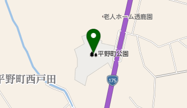 平野町公園の地図画像