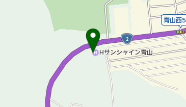 ホテルサンシャイン青山の地図画像