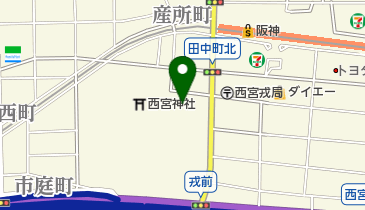 西宮神社会館 西宮市 結婚式場 662 0974 の地図 アクセス 地点情報 Navitime