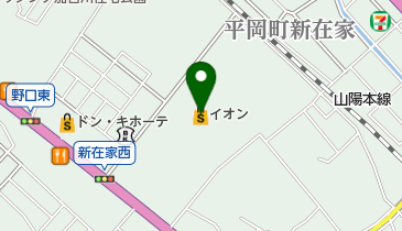 イオン加古川店の地図画像