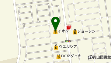 イオン三木青山店の地図画像