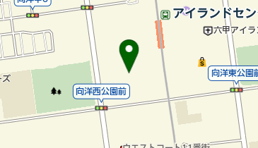 BMW Premium Selection六甲アイランドの地図画像