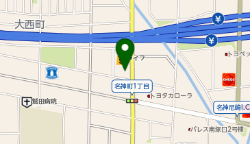 BMW Premium Selection尼崎の地図画像