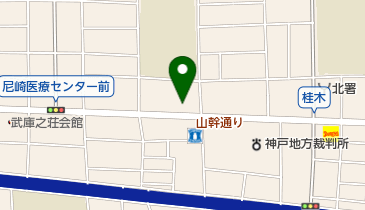 MINI NEXT尼崎の地図画像