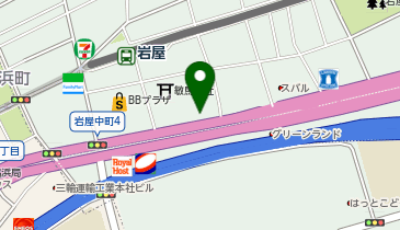 MINI NEXT三宮の地図画像