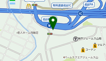 神戸マツダイベントスクエアジェームス山ユーカーランドの地図画像