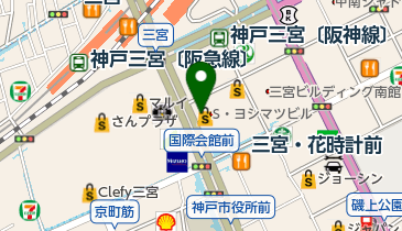 神戸ロフトの地図画像