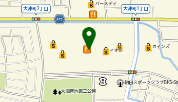3COINS+plusイオンモール姫路大津店の地図画像
