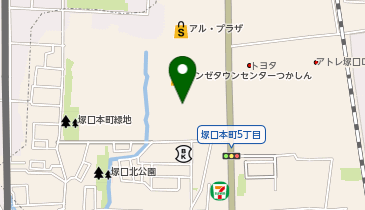 つかしんロフトの地図画像