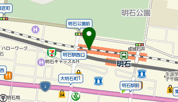 3COINSピオレ明石店の地図画像