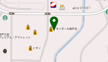 3COINSイオンモール神戸北店の地図画像