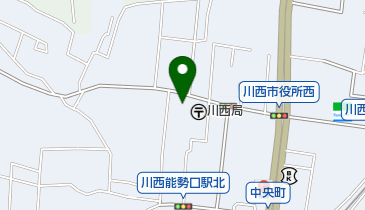 アニメイト川西の地図画像