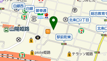 アニメイト姫路の地図画像