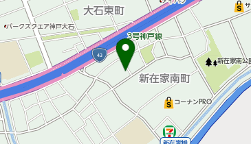 ニコニコレンタカー神戸新在家南町店の地図画像