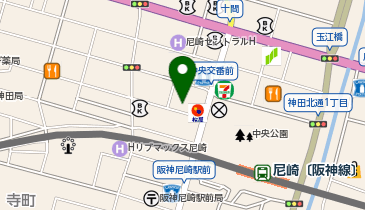 快活CLUB阪神尼崎駅前店の地図画像