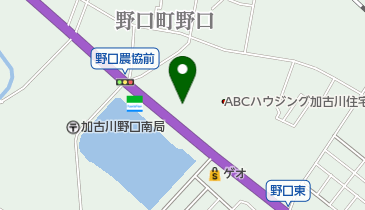 コナミスポーツクラブ東加古川の地図画像