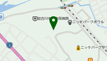 コナミスポーツクラブ加古川の地図画像