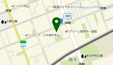 コナミスポーツクラブ本山南の地図画像