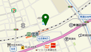 ルネサンス住吉24の地図画像