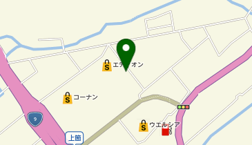 チョコザップやぶYタウンの地図画像