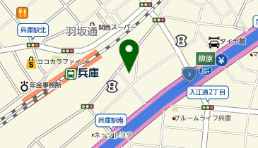 エニタイムフィットネス兵庫駅前店の地図画像