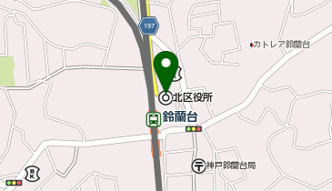 チョコザップ鈴蘭台の地図画像