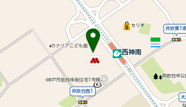 チョコザップカインズ神戸西神南の地図画像