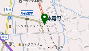 丸惣サイクルの地図画像