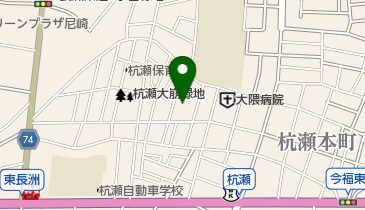 サンエー杭瀬店の地図画像