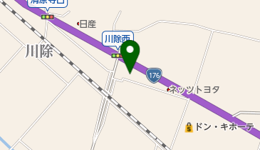 トヨタモビリティパーツ三田店の地図画像