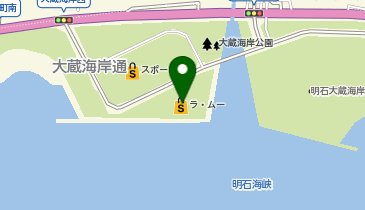 ラ・ムー大蔵海岸店の地図画像