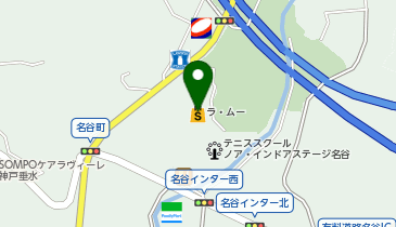 ラ・ムー名谷店の地図画像
