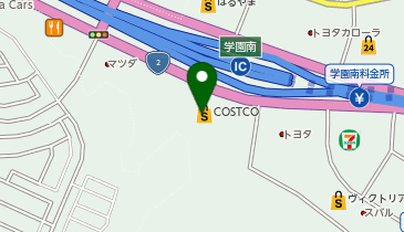 COSTCO神戸倉庫店の地図画像