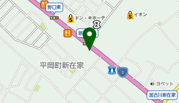 ゆず庵加古川店の地図画像