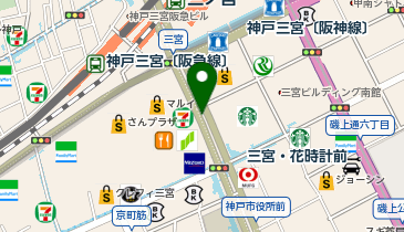 星乃珈琲店さんちか店の地図画像