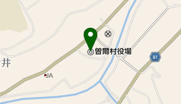 曽爾村役場の地図画像