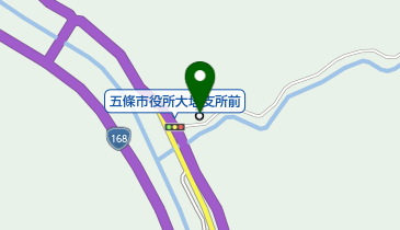 五條市役所大塔支所の地図画像