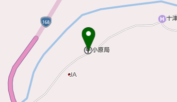 小原郵便局の地図画像