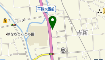 平群郵便局の地図画像