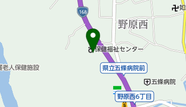 カルム五條五條市保健福祉センターの地図画像