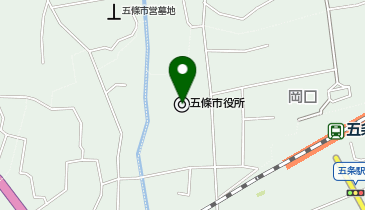 吉野保健所五條出張所の地図画像