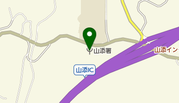 奈良県広域消防組合山添消防署の地図画像