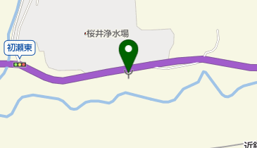 奈良県広域消防組合桜井消防署東出張所の地図画像