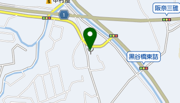 奈良市西消防署富雄分署の地図画像